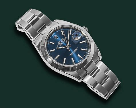 rolex datejust fondo blu vetro zaffiro|Shop Rolex Datejust Watches .